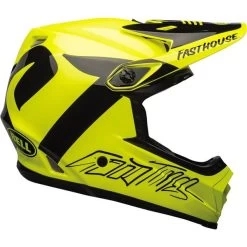 Bell Helmets Moto-9 MIPS Fasthouse Newhall Hi-Viz Youth Helmet -Bell 650 7132930 C