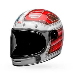 Bell Helmets Bell Bullitt SE Barracuda Helmet - Gloss White/Red/Blue -Bell bell helmets bell bullitt se barracuda helmet gloss whiteredblue 54430.1691082132