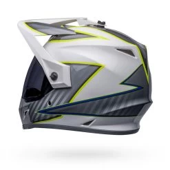 Bell Helmets Bell MX-9 Adventure Helmet W/ MIPS - Dalton Gloss White/Hi-Viz Yellow -Bell bell helmets bell mx 9 adventure helmet w mips dalton gloss whitehi viz yellow 09425.1690483915