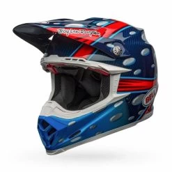 Bell Helmets Moto-9 Flex (Large) (McGrath Replica) (Gloss Blue/Red/Black) -Bell bell helmets moto 9 flex large mcgrath replica gloss blueredblack bl 7123874 31318.1607485839