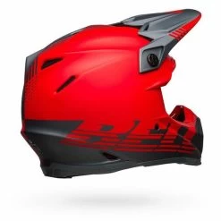 Bell Helmets Moto-9 Flex (Medium) (Louver Matte Gray/Red) -Bell bell helmets moto 9 flex medium louver matte grayred bl 7122611 29946.1607488102