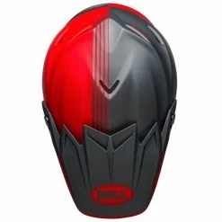Bell Helmets Moto-9 Flex (Medium) (Louver Matte Gray/Red) -Bell bell helmets moto 9 flex medium louver matte grayred bl 7122611 64416.1607491336