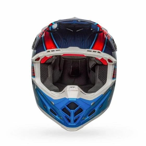 Bell Helmets Moto-9 Flex (Medium) (McGrath Replica) (Gloss Blue/Red/Black) 4 Bell Helmets Moto-9 Flex (Medium) (McGrath Replica) (Gloss Blue/Red/Black) - Image 2
