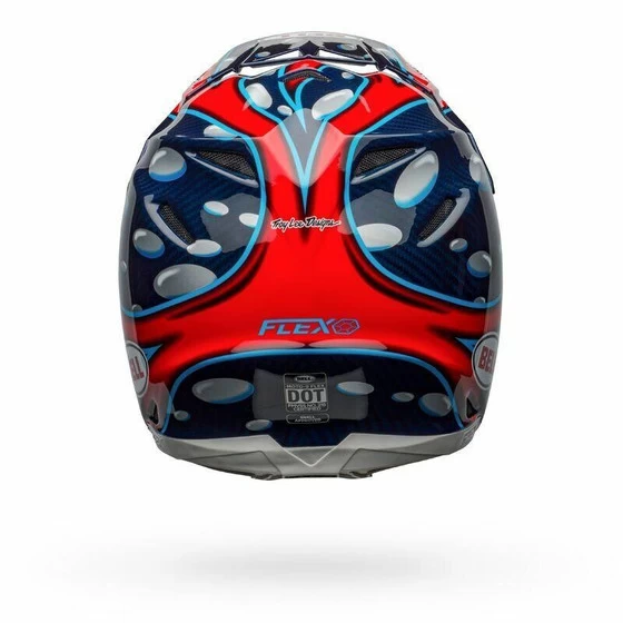 Bell Helmets Moto-9 Flex (Medium) (McGrath Replica) (Gloss Blue/Red/Black) 7 Bell Helmets Moto-9 Flex (Medium) (McGrath Replica) (Gloss Blue/Red/Black) - Image 5