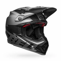Bell Helmets Moto-9 Flex (Breakaway Matte Silver/Black)