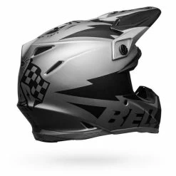 Bell Helmets Moto-9 Flex (Breakaway Matte Silver/Black) -Bell bell helmets moto 9 flex small breakaway matte silverblack bl 7122634 96969.1607494943