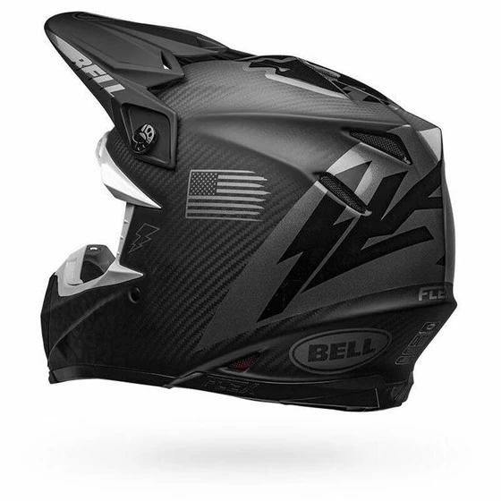 Bell Helmets Moto-9 Flex (XL) (Slayco) (Matte/Gloss Black/Gray) 8 Bell Helmets Moto-9 Flex (XL) (Slayco) (Matte/Gloss Black/Gray) - Image 6