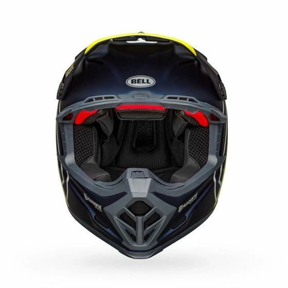 Bell Helmets Moto-9 Flex (XS) (Husqvarna Gotland Gloss Matte/Gloss Blue/Hi-Viz) 4 Bell Helmets Moto-9 Flex (XS) (Husqvarna Gotland Gloss Matte/Gloss Blue/Hi-Viz) - Image 2