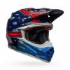 Bell Helmets Moto-9 Flex (XS) (McGrath Replica) (Gloss Blue/Red/Black)