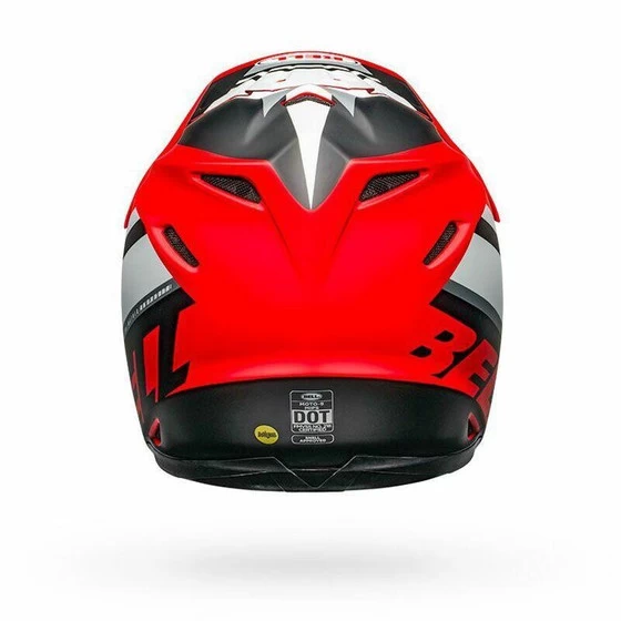 Bell Helmets Moto-9 MIPS (Large) (Prophecy) (Matte White/Red/Black) 6 Bell Helmets Moto-9 MIPS (Large) (Prophecy) (Matte White/Red/Black) - Image 4