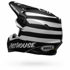 Bell Helmets Moto-9 MIPS (Small) (Fasthouse Signia) (Matte Black/White) -Bell bell helmets moto 9 mips small fasthouse signia matte blackwhite bl 7109814 87841.1607500098