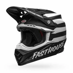 Bell Helmets Moto-9 MIPS (Small) (Fasthouse Signia) (Matte Black/White) -Bell bell helmets moto 9 mips small fasthouse signia matte blackwhite bl 7109814 90443.1607490010