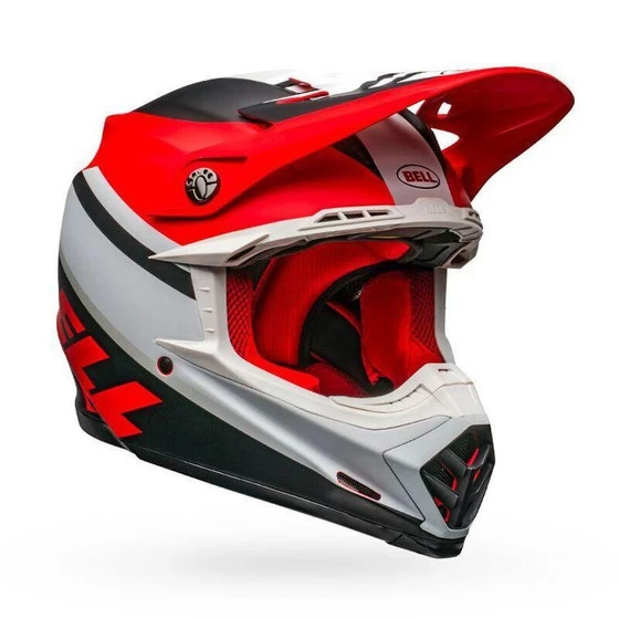 Bell Helmets Moto-9 MIPS (Small) (Prophecy) (Matte White/Red/Black) 3 Bell Helmets Moto-9 MIPS (Small) (Prophecy) (Matte White/Red/Black)