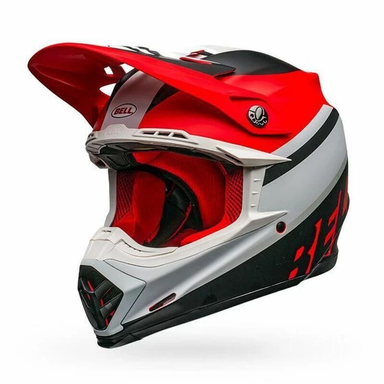 Bell Helmets Moto-9 MIPS (Small) (Prophecy) (Matte White/Red/Black) 9 Bell Helmets Moto-9 MIPS (Small) (Prophecy) (Matte White/Red/Black) - Image 7