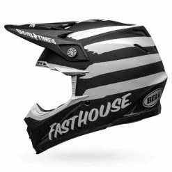Bell Helmets Moto-9 MIPS (XS) (Fasthouse Signia) (Matte Black/White) -Bell bell helmets moto 9 mips xs fasthouse signia matte blackwhite bl 7109813 70419.1607494956
