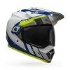 Bell Helmets MX-9 Adventure MIPS (XL) (Dash Gloss) (White/Blue/Hi-Viz) -Bell bell helmets mx 9 adventure mips xl dash gloss whitebluehi viz bl 7110321 55428.1607484503
