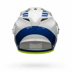 Bell Helmets MX-9 Adventure MIPS (XL) (Dash Gloss) (White/Blue/Hi-Viz) -Bell bell helmets mx 9 adventure mips xl dash gloss whitebluehi viz bl 7110321 59180.1607503250