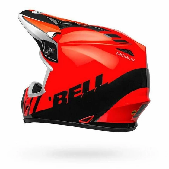 Bell Helmets MX-9 MIPS (XXL) (Dash Gloss) (Orange/Black) 6 Bell Helmets MX-9 MIPS (XXL) (Dash Gloss) (Orange/Black) - Image 4