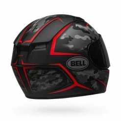 Bell Helmets Qualifier (Stealth Camo) (Medium) (Black/Red) -Bell bell helmets qualifier stealth camo medium blackred bl 7107909 50603.1607495801