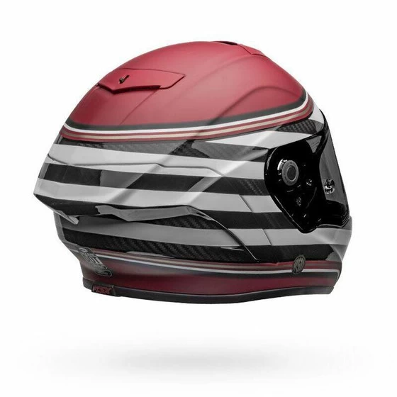 Bell Helmets Race Star Flex DLX (RSD The Zone) (Medium) (White/Candy Red) 5 Bell Helmets Race Star Flex DLX (RSD The Zone) (Medium) (White/Candy Red) - Image 3
