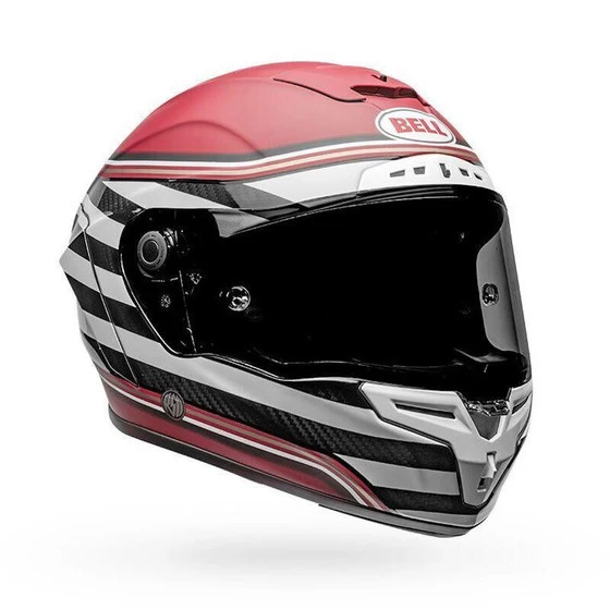 Bell Helmets Race Star Flex DLX (RSD The Zone) (Medium) (White/Candy Red) 3 Bell Helmets Race Star Flex DLX (RSD The Zone) (Medium) (White/Candy Red)