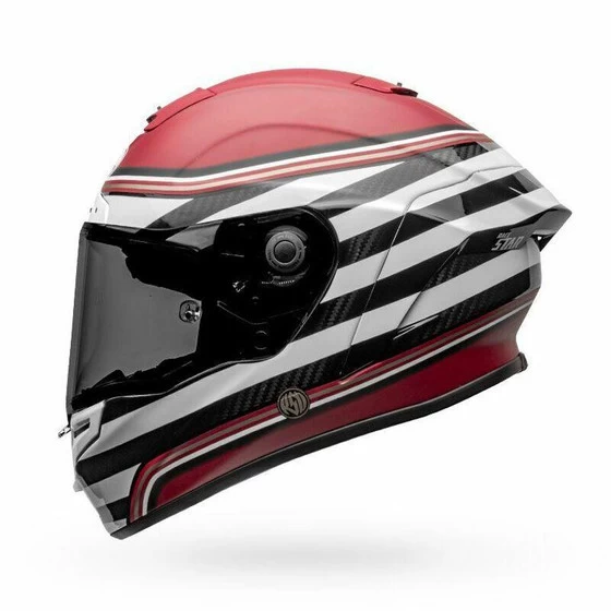 Bell Helmets Race Star Flex DLX (RSD The Zone) (Small) (White/Candy Red) 8 Bell Helmets Race Star Flex DLX (RSD The Zone) (Small) (White/Candy Red) - Image 6