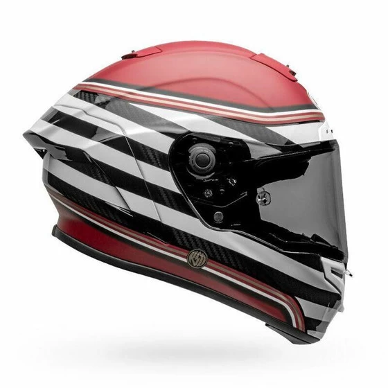 Bell Helmets Race Star Flex DLX (RSD The Zone) (Small) (White/Candy Red) 4 Bell Helmets Race Star Flex DLX (RSD The Zone) (Small) (White/Candy Red) - Image 2