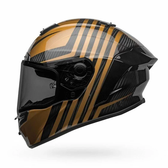 Bell Helmets Race Star Flex DLX (Small) (Gloss Black/Gold) 8 Bell Helmets Race Star Flex DLX (Small) (Gloss Black/Gold) - Image 6