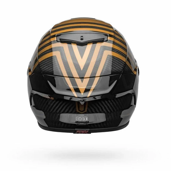Bell Helmets Race Star Flex DLX (Small) (Gloss Black/Gold) 6 Bell Helmets Race Star Flex DLX (Small) (Gloss Black/Gold) - Image 4