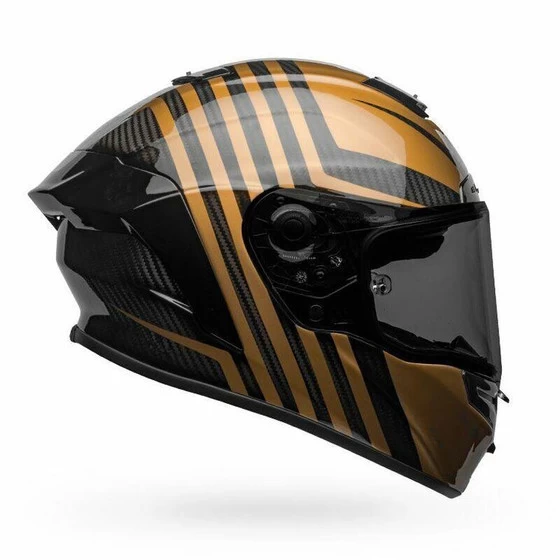 Bell Helmets Race Star Flex DLX (Small) (Gloss Black/Gold) 4 Bell Helmets Race Star Flex DLX (Small) (Gloss Black/Gold) - Image 2