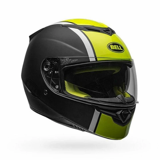 Bell Helmets RS-2 (Rally) (XL) (Black/White/Hi-Viz Yellow) 3 Bell Helmets RS-2 (Rally) (XL) (Black/White/Hi-Viz Yellow)