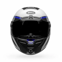Bell Helmets SRT (Assassin) (Small) (White/Blue/Black) -Bell bell helmets srt assassin small whiteblueblack bl 7110036 97724.1607503582