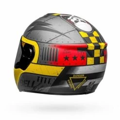 Bell Helmets SRT (Devil May Care) (Medium) (Gray/Yellow) -Bell bell helmets srt devil may care medium grayyellow bl 7121756 07744.1607486560