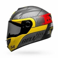 Bell Helmets SRT (Devil May Care) (Small) (Gray/Yellow) -Bell bell helmets srt devil may care small grayyellow bl 7121755 76640.1607492769