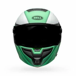 Bell Helmets SRT-Modular (Presence) (XL) (Green/White/Black) -Bell bell helmets srt modular presence xl greenwhiteblack bl 7110094 86290.1607478388
