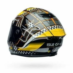 Bell Helmets Star DLX MIPS (Isle Of Man) (Large) (Gloss Black/Yellow) -Bell bell helmets star dlx mips isle of man large gloss blackyellow bl 7114547 30344.1607498538