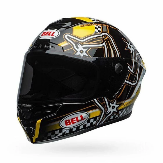 Bell Helmets Star DLX MIPS (Isle Of Man) (XL) (Gloss Black/Yellow) 9 Bell Helmets Star DLX MIPS (Isle Of Man) (XL) (Gloss Black/Yellow) - Image 7