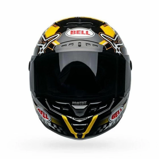 Bell Helmets Star DLX MIPS (Isle Of Man) (XL) (Gloss Black/Yellow) 10 Bell Helmets Star DLX MIPS (Isle Of Man) (XL) (Gloss Black/Yellow) - Image 8