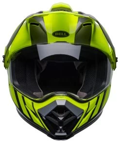 Bell Helmets Bell MX-9 Adventure Mips Dash Helmet -Bell bell helmets mx9 adv mi dash hi viz yellow grey 1