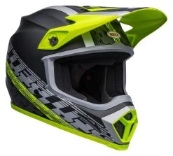 Bell Helmets Bell MX-9 Mips Offset Helmet -Bell bell mx9 mips offset helmet black hi viz yellow grey 2