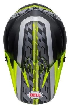 Bell Helmets Bell MX-9 Mips Offset Helmet -Bell bell mx9 mips offset helmet black hi viz yellow grey 8